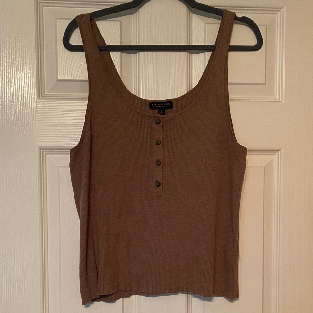 Banana Republic Brown Tank Top